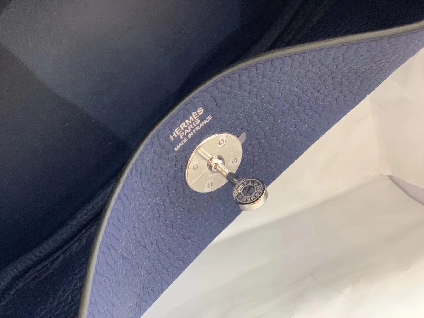 lindy 26 进口tc皮 手缝蜡线 皇家蓝 银扣 一眼就爱上的高级蓝