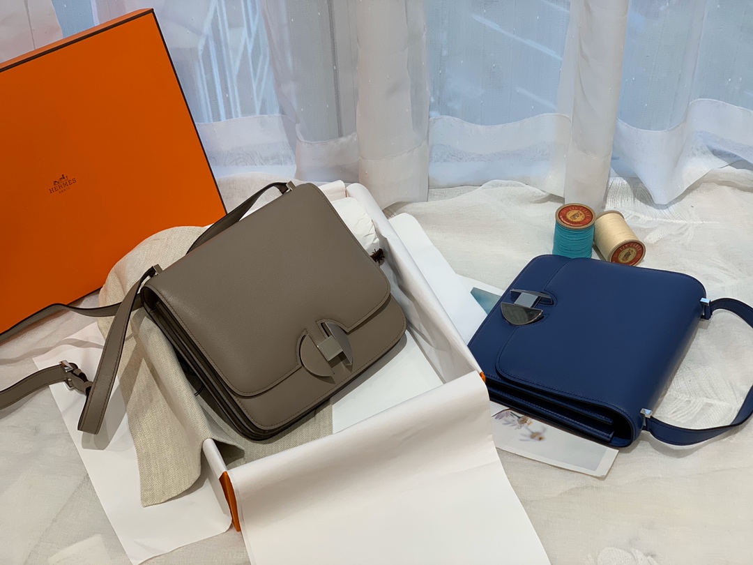 HERMES 走秀新款 2002-20cm swift m8 沥青灰  ZP开版 康康升级版 “爱马仕脸” 