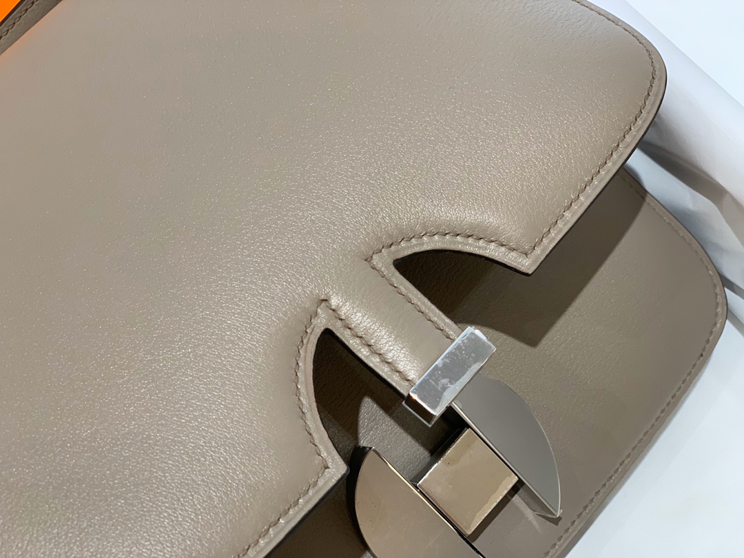 HERMES 走秀新款 2002-20cm swift m8 沥青灰  ZP开版 康康升级版 “爱马仕脸” 