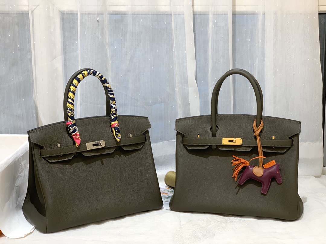 新到新到 2020 新色 G8 新丛林绿 vert maquis  30birkin 小牛togo皮 不同光线下程现出不同颜色