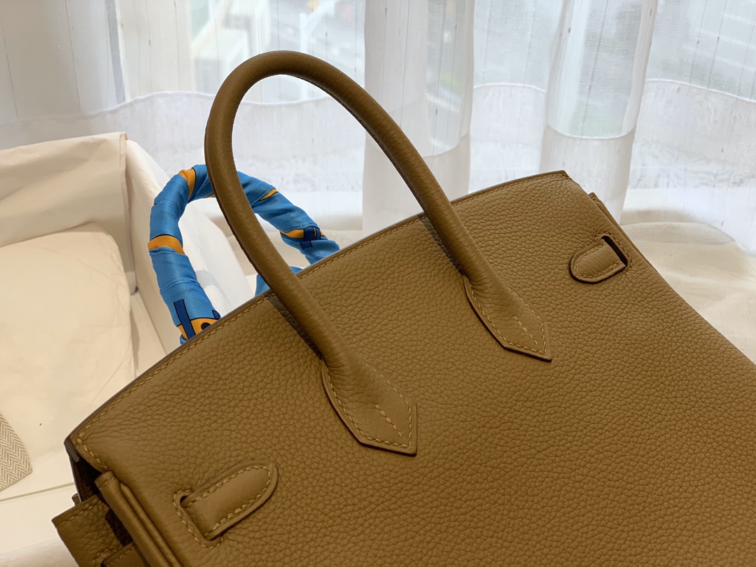 爱马仕女包价格 2020 最新颜色8U 青铜色  25birkin 小牛togo皮