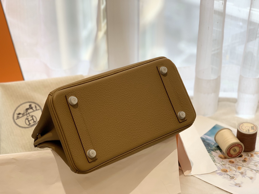爱马仕女包价格 2020 最新颜色8U 青铜色  25birkin 小牛togo皮
