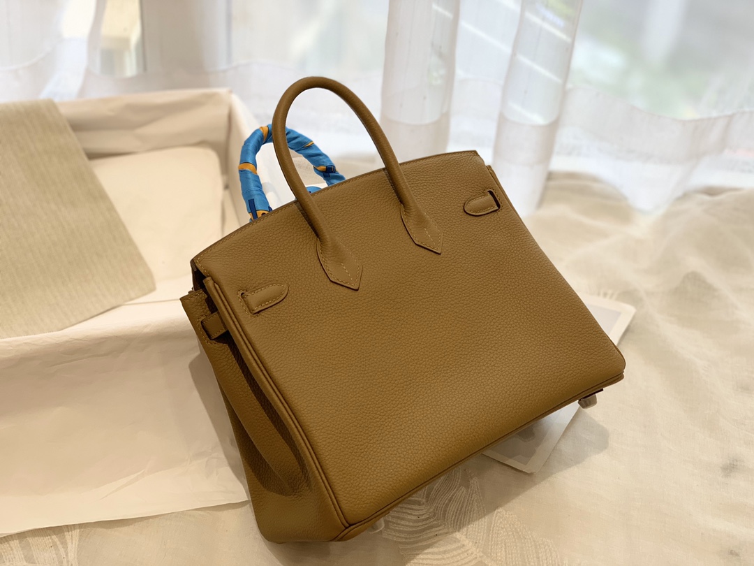 爱马仕女包价格 2020 最新颜色8U 青铜色  25birkin 小牛togo皮