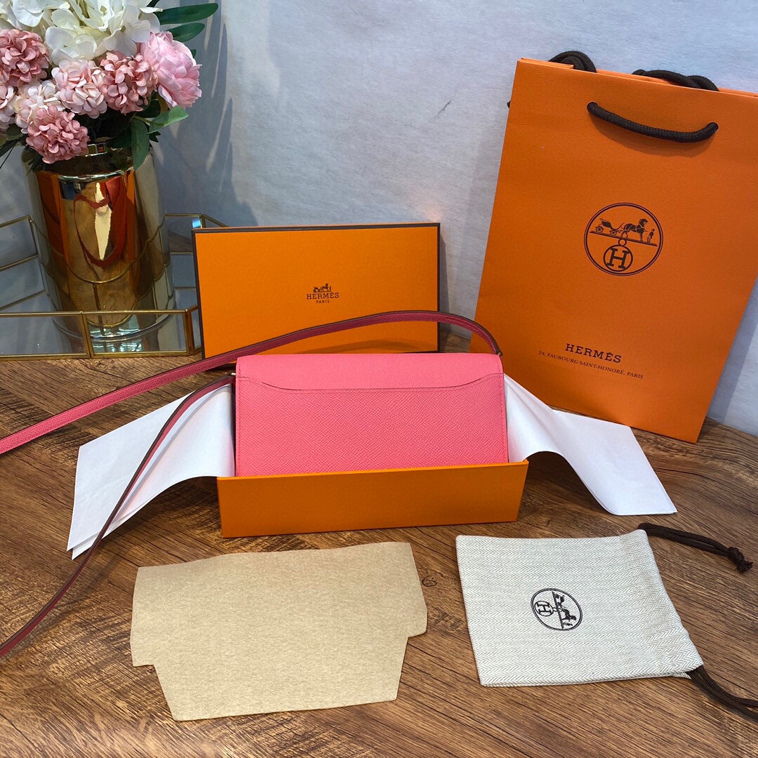 HERMES 爱马仕香港官网 Constance togo 配专柜同款包装 一切给你zp即视感 epsom皮 唇膏粉 金扣