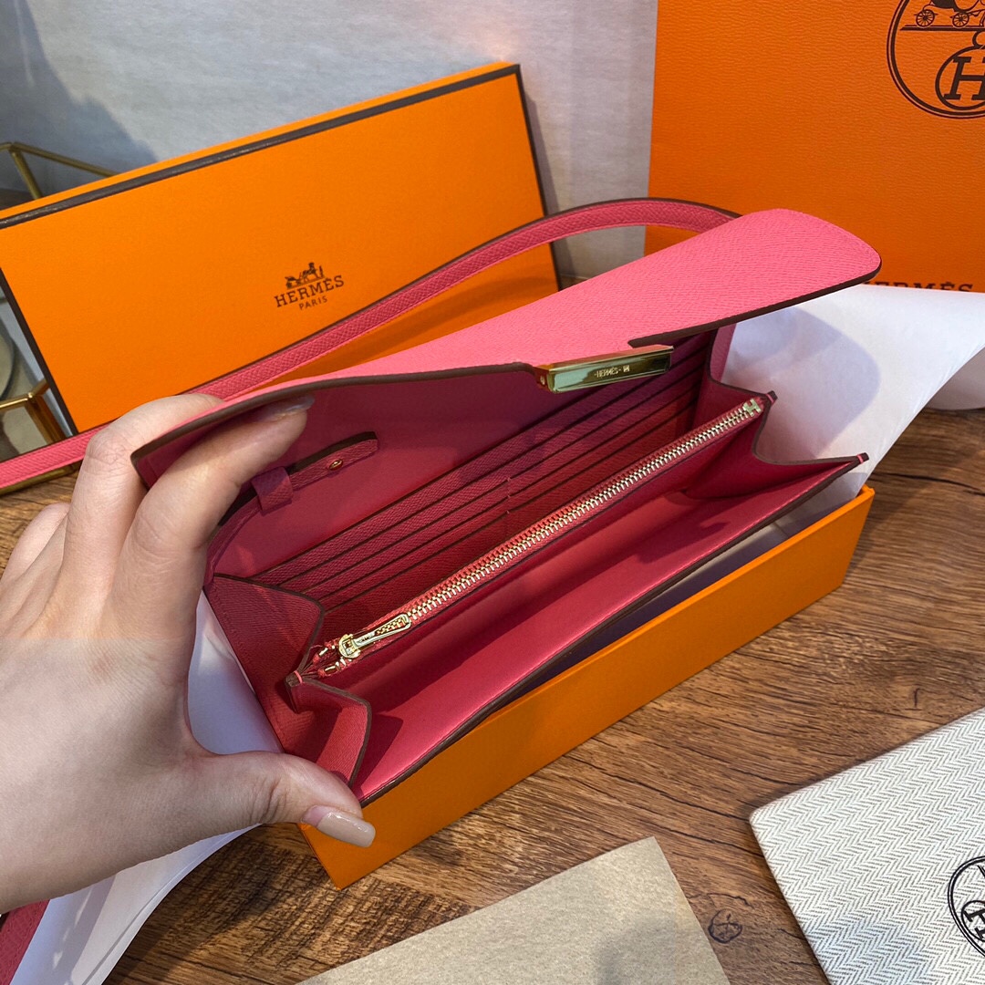 HERMES 爱马仕香港官网 Constance togo 配专柜同款包装 一切给你zp即视感 epsom皮 唇膏粉 金扣