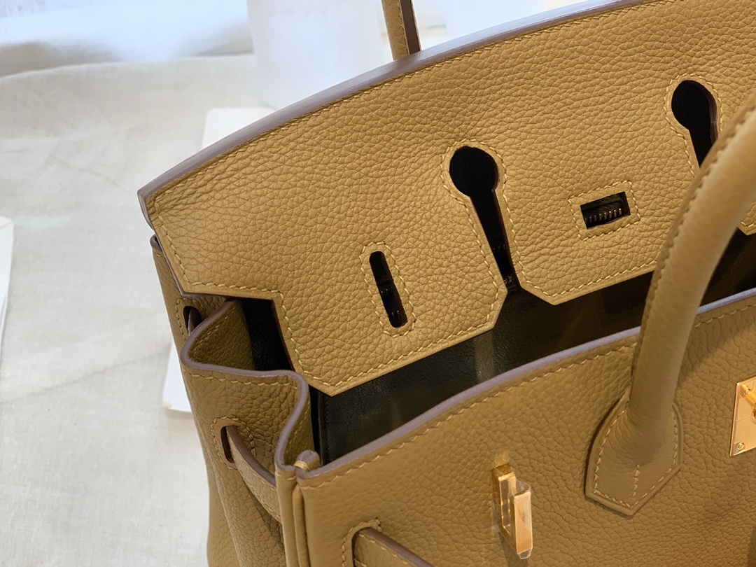 爱马仕女包价格 2020 最新颜色8U 青铜色  25birkin 小牛togo皮